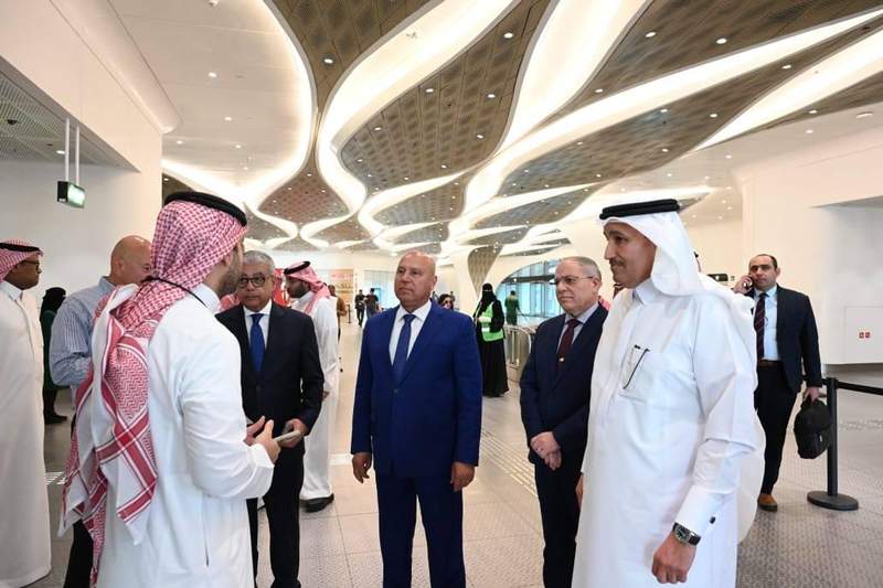 كامل الوزير يزور مترو الرياض ويبحث التعاون الصناعي المصري السعودي